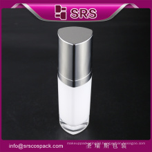 SRS wholesale 15ml 30ml 50ml cosmetic lotion plastic packaging ,empty luxury acrylic pump plastic bottle manufacture